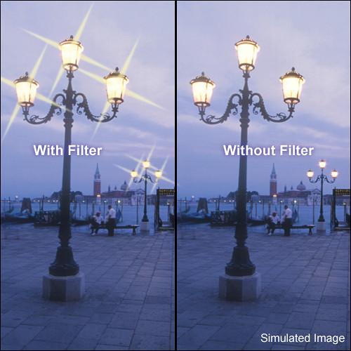 B W 49mm Cross Screen 4x Filter