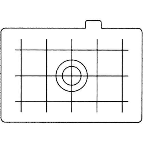 Canon Ec-D Focusing Screen for EOS 1, 1N, 1N-RS, 1V, 1V-HS, EOS 3, D2000 & 1D Series Cameras - Matte with Grid