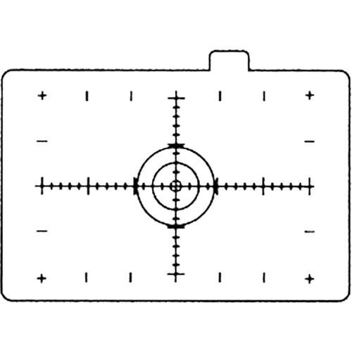 Canon Ec-H Focusing Screen for EOS 1, 1N, 1N-RS, 1V, 1V-HS, EOS 3, D2000 & 1D Series Cameras - Matte with Scale