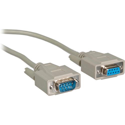 Comprehensive DB9P-DB9J-6 RS-232 9-Pin Male to 9-Pin Female Cable - 6