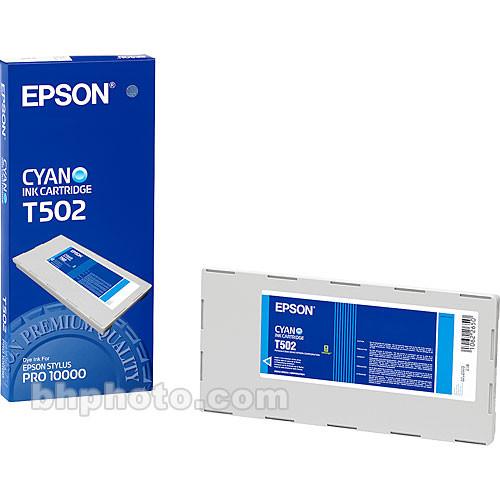 Epson Photo Dye Cyan Ink Cartridge for Epson Stylus Pro 10000 & 10600 Printers