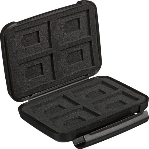 Hakuba Hard Plastic Digital Media Storage Case - holds 8 Secure Digital Cards