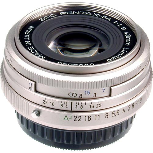 Pentax smc PENTAX-FA 43mm f 1.9 Limited Lens