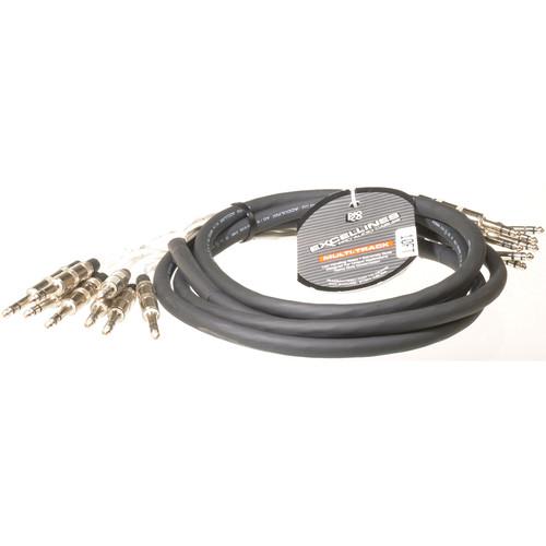 Pro Co Sound MT8BQBQ-10 Analog Harness Cable 8x 1 4" TRS Phone Male to 8x 1 4" TRS Phone Male
