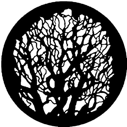 Rosco Standard Steel Gobo #7404 - Tree 4