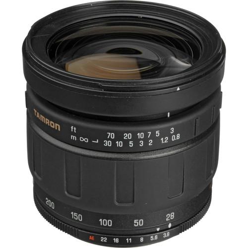 Tamron Zoom Wide Angle-Telephoto 28-200mm f 3.8-5.6 LD Aspherical IF Super Manual Focus Adaptall Lens
