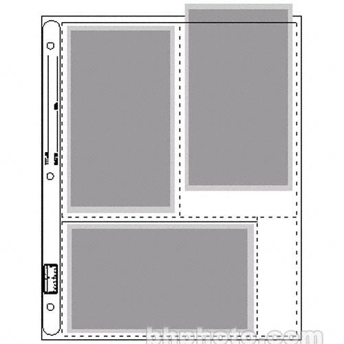 Vue-All Photo Saver Archival Storage Page - 4x7" APS - Holds 6 Prints - 25 Pack