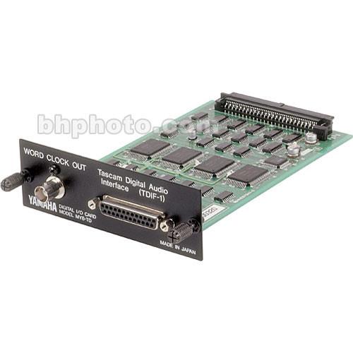 Yamaha MY8TD 8 Channel TDIF Digital Input Output Expansion Card for the Yamaha 02R96, DM-2000 and 01V Digital Consoles