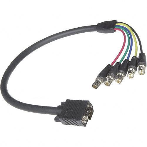 Comprehensive VGA 15-pin Male to 5-BNC Female - Adapter - 6
