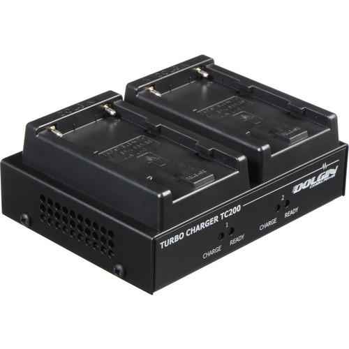 Dolgin Engineering TC200 Two-Position Simultaneous Battery Charger for Sony BP-U30, BP-U60, BP-U90