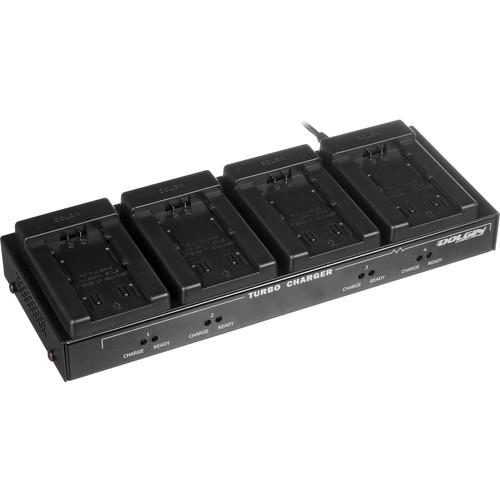 Dolgin Engineering TC40 Four-Position Simultaneous Battery Charger for Panasonic VW-VBG6 and CGA-E 625