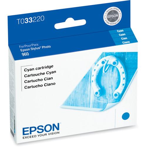 Epson Cyan Ink Cartridge for Epson Stylus Photo 960 Printer