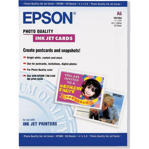 Epson Photo Quality Inkjet Cards