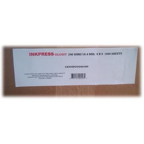 Inkpress Media RC Glossy Inkjet Paper - 4 x 6" 1000 Sheets