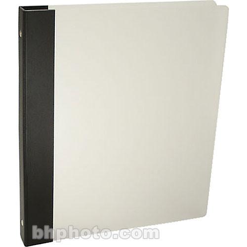 Pina Zangaro Frost 1 2" Three-Ring Binder - 11.75 x 10.5 x 1" - Black