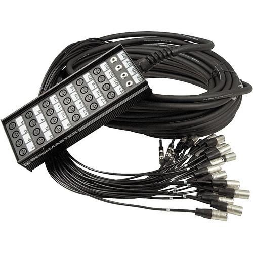 Pro Co Sound SMA3208FBX-100 StageMaster Snake with Stagebox