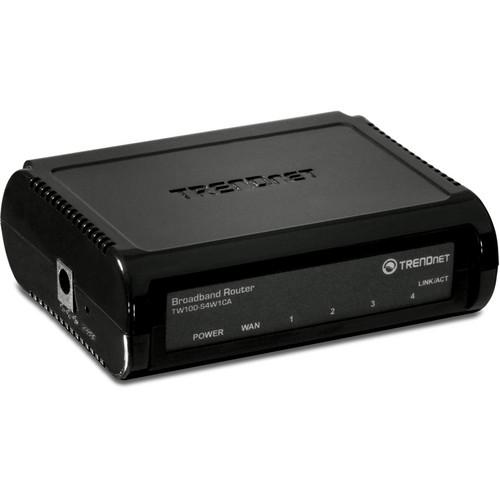 TRENDnet 4-Port Broadband Router
