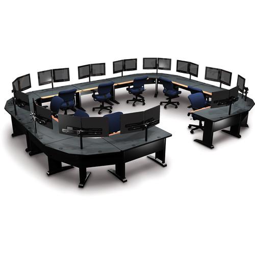 Winsted Encompass 2 Throng Workstation with LCD Mounts