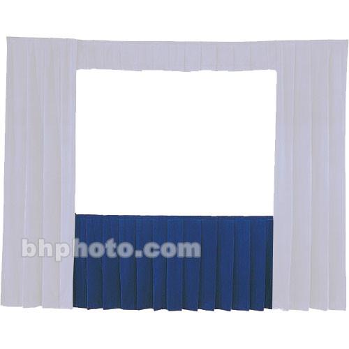 Da-Lite Fast-Fold Standard and Deluxe Skirt Blue 41151BL