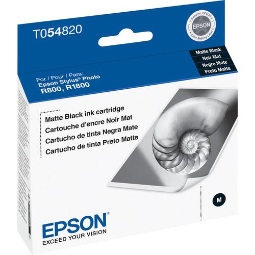 Epson Matte Black Ink Cartridge for Stylus Photo R800 & R1800 Printer