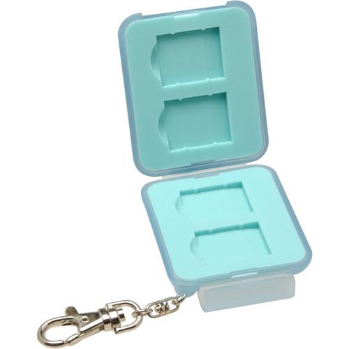 Hakuba Hard Plastic Digital Media Storage Case - holds 4 xD Picture Cards