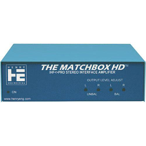 Henry Engineering THE MATCHBOX HD - Stereo Level Matching Interface Amplifier