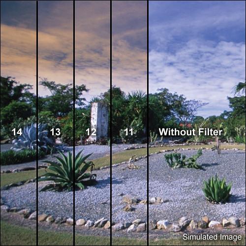 LEE Filters 100 x 150mm Blender Graduated Coral 11 Filter