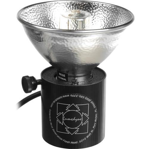 Lumedyne 2400W s Flash Head with Modeling Light - UV, Coiled Cord