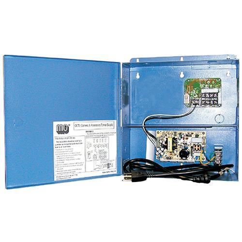 MG Electronics HPS124UL 4 Camera High Output 12VDC 1 Amp Power Supply