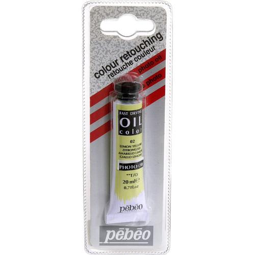 Pebeo Oil Color Paint: No.02 Lemon Yellow - 3 4x4" Tube