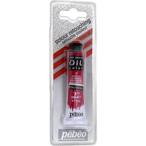Pebeo Oil Color Paint: No.31 Dark Red - 3 4x4" Tube