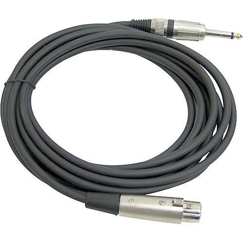 Pyle Pro PPMJL15 Microphone Cable XLR Female to 1 4" Male 15