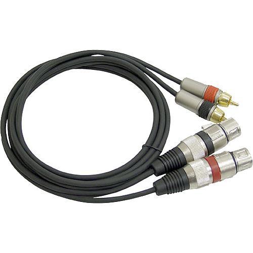 Pyle Pro PPRCX05 Dual RCA Male to Dual XLR Female Audio Cable 5