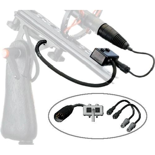 Rycote ConnBox 6 - Microphone Cable Connection Box for Modular Suspension System with Dual FVN Lemo Connections