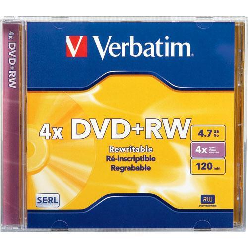 Verbatim DVD RW 4.7GB, 4x, Recordable Disc
