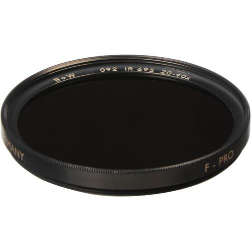 B W 52mm IR Dark Red 092 Filter