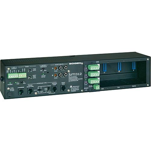 Bogen Communications UTI312 Multi-Zone Paging Controller