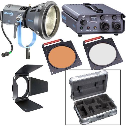 Bron Kobold DW200 Open Face HMI AC Kit with Flight Case
