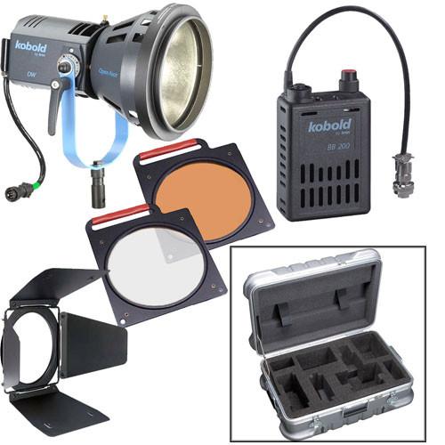 Bron Kobold DW200 Open Face HMI DC Flight Kit