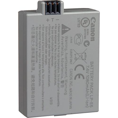 Canon LP-E5 Rechargeable Lithium-Ion Battery Pack