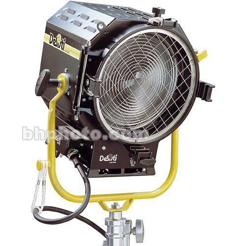 DeSisti Leonardo 2K Fresnel Light - Stand Mount with Edison Plug - 10"