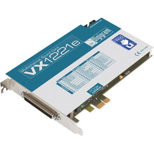 Digigram VX1221e - PCIe Digital Audio Card