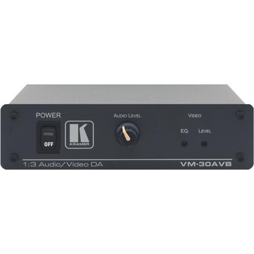 Kramer VM-30AVB 1:3 Composite Video & Stereo Audio Distribution Amplifier