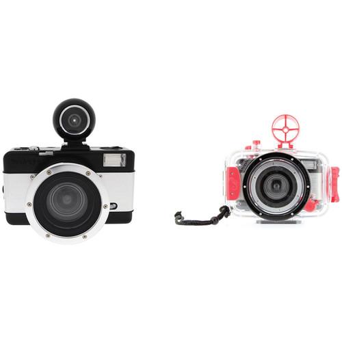 Lomography Fisheye Submarine UW Housing with Lomo Fisheye No. 2 35mm Camera