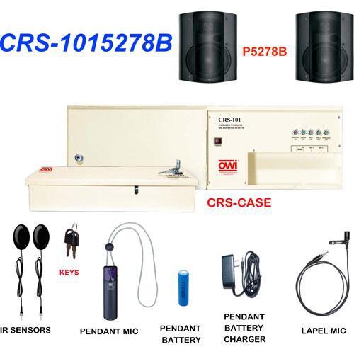 OWI Inc. CRS-1015278B Infrared Wireless Microphone & Speaker Package