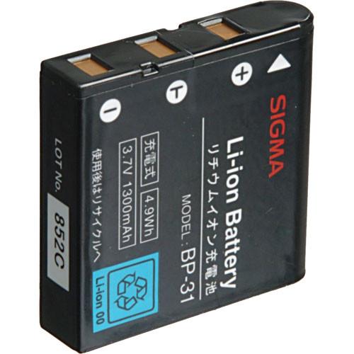 Sigma BP-31 Rechargeable Lithium-ion Battery for Sigma DP Series Digital Cameras