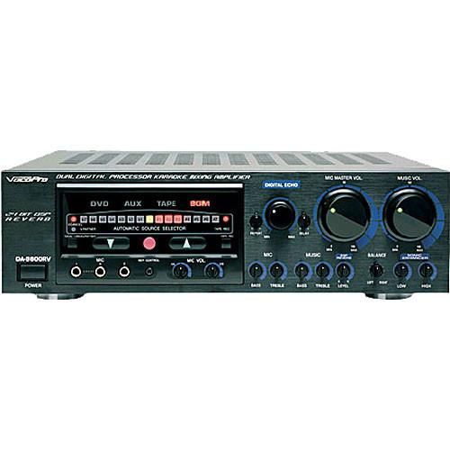 VocoPro DA-9800RV Karaoke Mixing Amplifier with Digital Key Control
