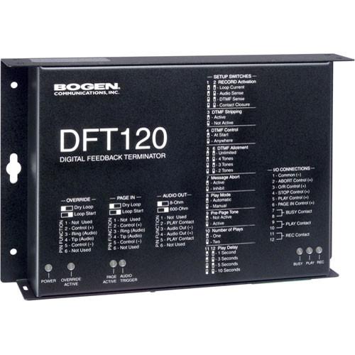 Bogen Communications DFT-120 Digital Paging Feedback Terminator