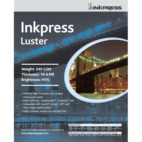 Inkpress Media Luster Paper