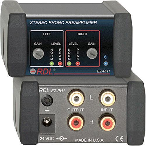 RDL EZ-PH1 Stereo Phono Preamplifier